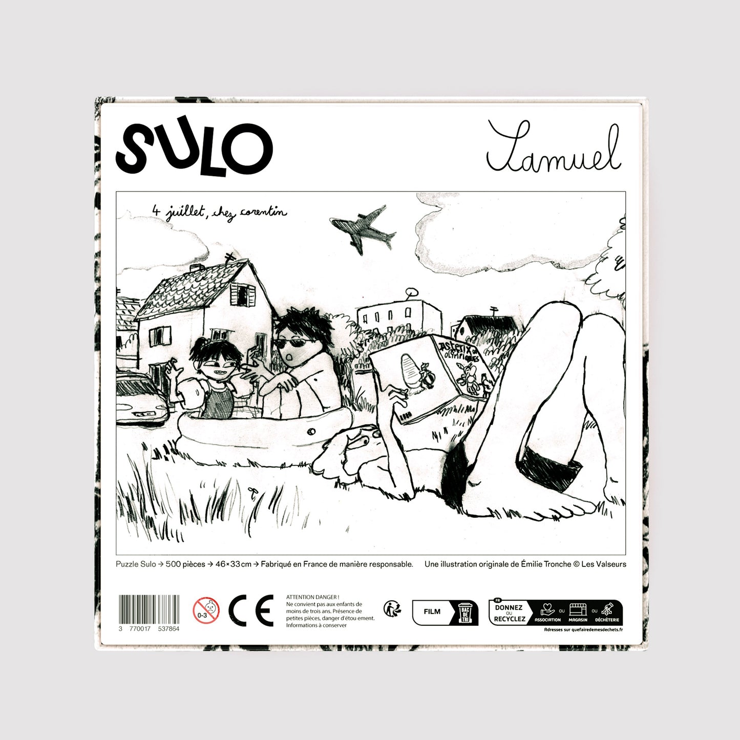 Puzzle Samuel x Éditions SULO - Bassin Parisien