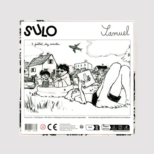 Puzzle Samuel x Éditions SULO - Bassin Parisien