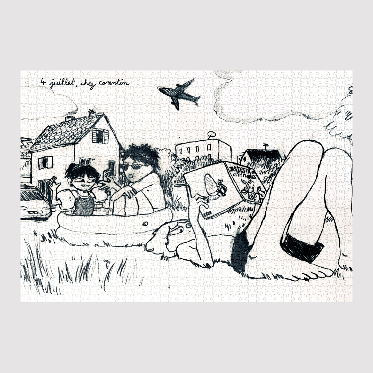 Puzzle Samuel x Éditions SULO - Bassin Parisien