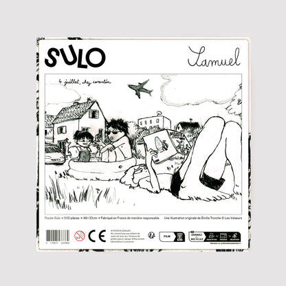 Puzzle Samuel x Éditions SULO - Bassin Parisien