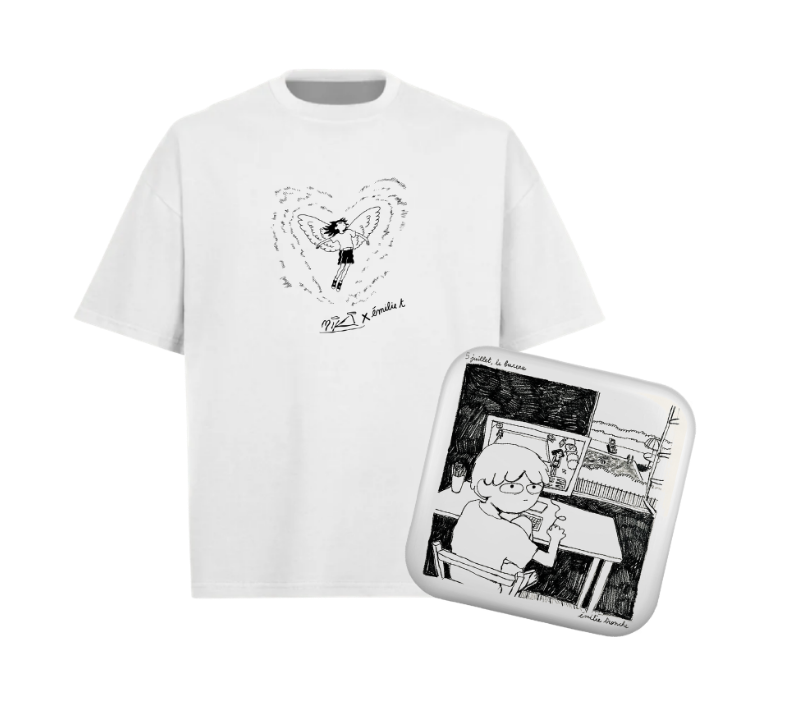 T-SHIRT MIKI X ÉMILIE TRONCHE + MAGNET MOTHERLODE