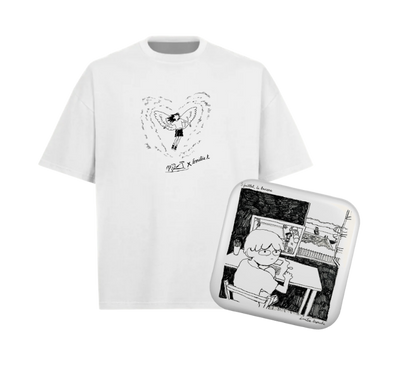 T-SHIRT MIKI X ÉMILIE TRONCHE + MAGNET MOTHERLODE