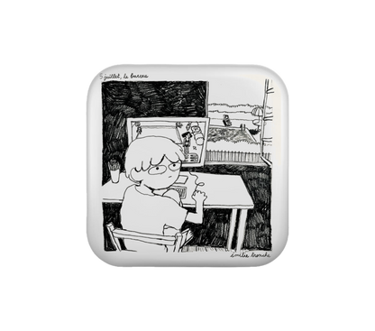 T-SHIRT MIKI X ÉMILIE TRONCHE + MAGNET MOTHERLODE