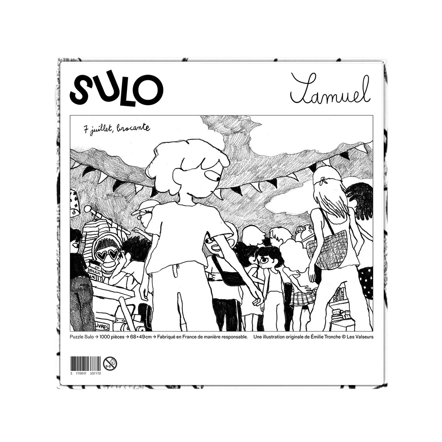 Puzzle Samuel x Editions SULO - Coup de vent