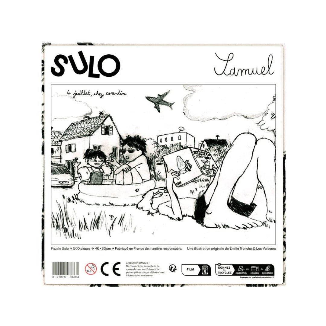 PUZZLE SAMUEL x ÉDITIONS SULO - BASSIN PARISIEN