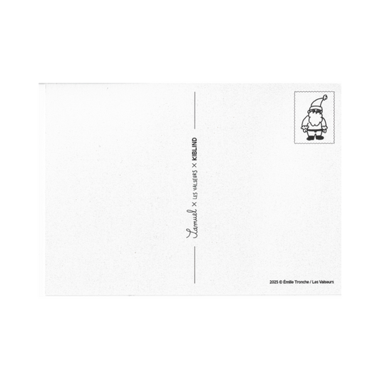 CARTE POSTALE KIBLIND «LE NOËL DE SAMUEL»